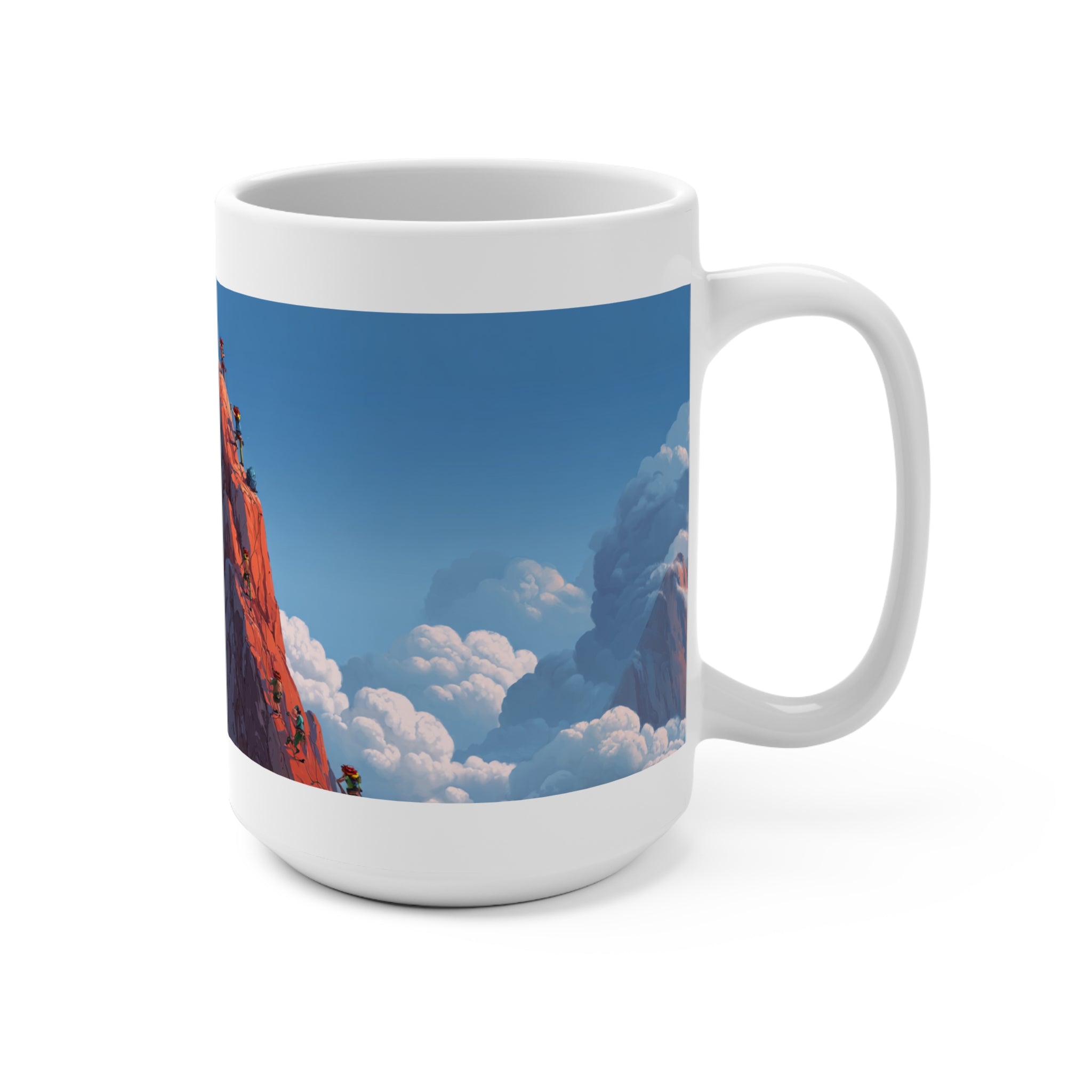 Mountain Adventure Mug - Perfect for Nature Lovers, Inspirational Gift, Coffee or Tea Enthusiast, Outdoor Adventure Decor