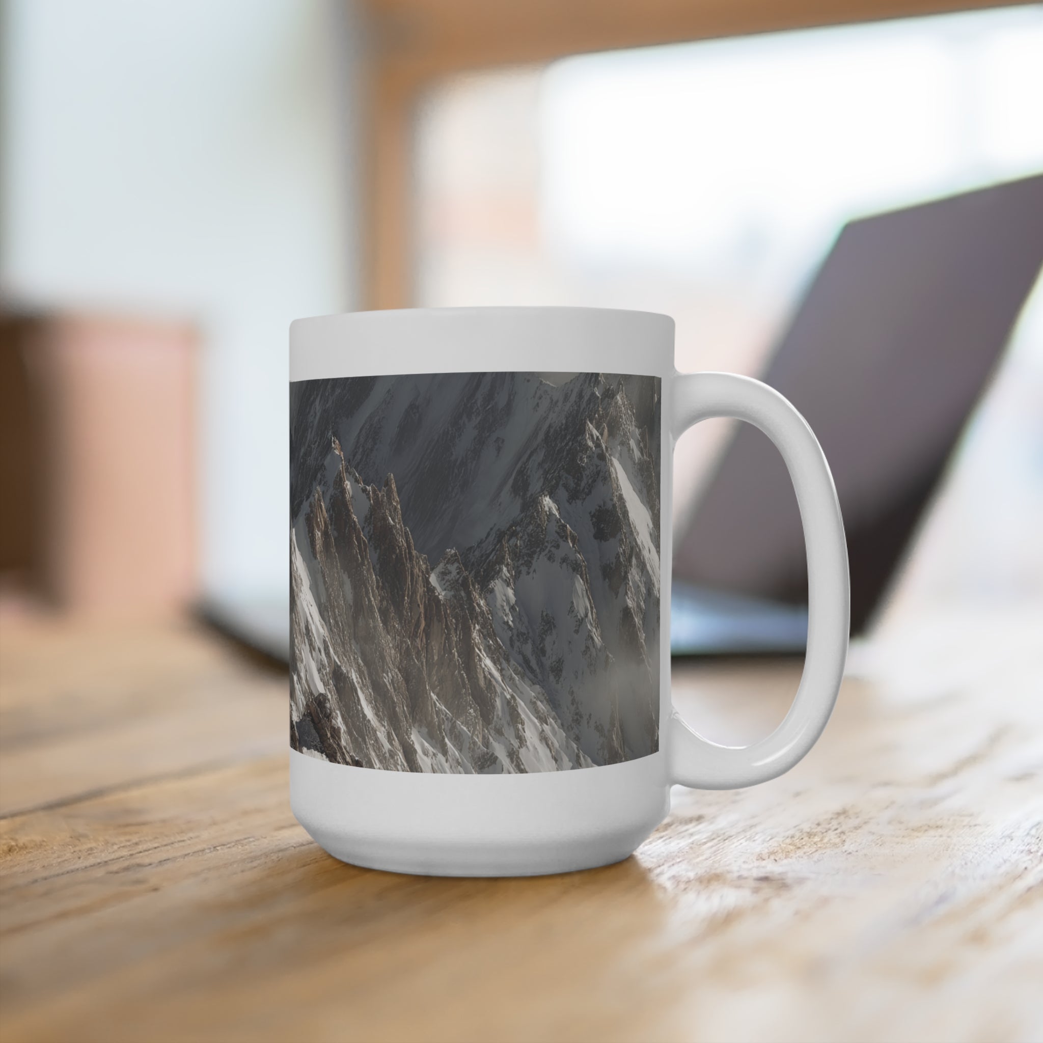 Adventure Landscape Mug, Mountain Hiking Coffee Cup, Nature Lover Gift, Inspirational Drinkware for Travelers, Perfect for Outdoorsy Souls